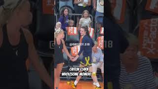 Caitlin Clark Star Strikes 3 Young Fans 🥹caitlinclark wnba shorts [upl. by Ahsenaj]