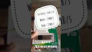 Apacer Ah353 64GB Pendrive Unboxing amp Speed Test [upl. by Ahtekal528]