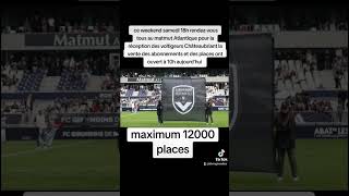 Les Girondins de Bordeaux retrouvent le matmut Atlantique dès ce weekend samedi à 18h foot fcgb [upl. by Anneliese872]