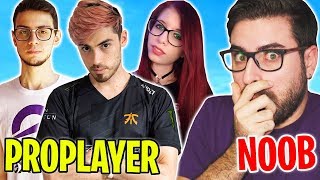 REAZIONE AI MIGLIORI PRO PLAYER ITALIANI DI FORTNITE [upl. by Irdua]