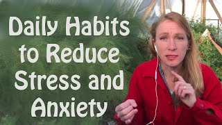 Daily Habits to Reduce Stress and Anxiety [upl. by Ennayt]