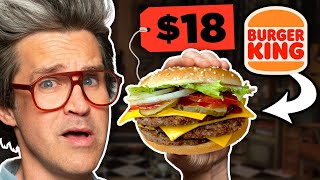 Most Expensive Fast Food Items Taste Test [upl. by Atiuqam]