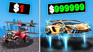 1 to 1000000 Flying Car in GTA 5 [upl. by Oicam567]