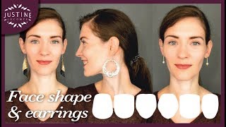 How to choose earrings for your face shape  My earring collection  Justine Leconte [upl. by Recor]