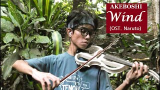 Akeboshi  WIND Ost Naruto violin cover [upl. by Maya]