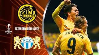 BodøGlimt vs Zürich Extended Highlights  UEL Group Stage MD 2  CBS Sports Golazo [upl. by Llezniuq]