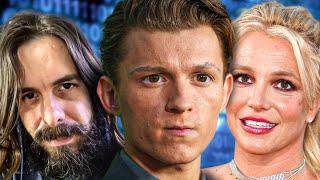 WOW ¡TOM HOLLAND nos miente en la cara El drama de DROSS y ARKADIA y el extraño mensaje de BRITNEY [upl. by Eteragram427]