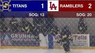 GBS Titans JV vs Loyola Ramblers  202425 SHL Game 7 [upl. by Tiebold]