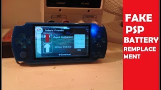 Fake PSP battery remplacement [upl. by Joktan]