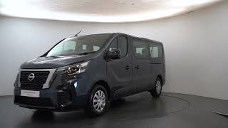 2023 Nissan Primastar 20 dCi Tekna Combi LWB L2H1 with 9 Seats and Air Con in Comet Grey Metallic [upl. by Eitac]