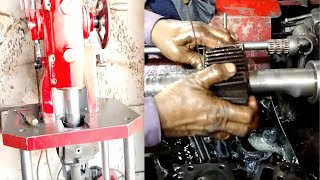 Reboring Motorcycle Engine Cylinder And 🏍️ Head Polish [upl. by Spiers]