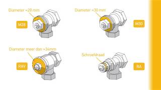 Adapter voor Somfy Thermostatische Radiatorkraan io  BE NL [upl. by Smaj208]