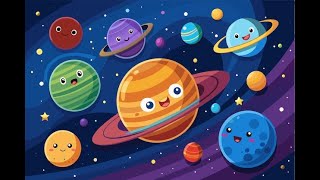 The Planet Song  The Solar System Song  Kids Nursery Rhymes [upl. by Selim]