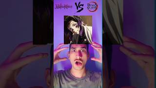 JJK Vs Demon Slayer ⁉️ 🔥 anime shorts [upl. by Akinwahs601]