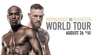 Mayweather vs McGregor Toronto Press Conference [upl. by Nairrot]