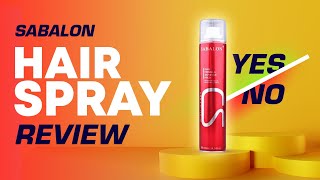 Hair Styling Spray for Men amp Women  Sabalon Hair Spray Review 2022  KEEP FLEEK [upl. by Shana]