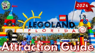 LEGOLAND Florida ATTRACTION GUIDE  2024  All Rides amp Shows [upl. by Jermaine697]