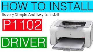 How to install Hp laserjet p1102 printer driver on windows 10 [upl. by Truda935]