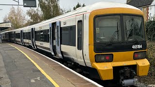 Southeastern Class 465184 Journey From Grove Park To Sundridge Park [upl. by Balas]