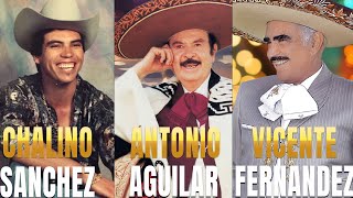 Vicente Fernandez Chalino Sanchez Antonio Aguilar  Rancheras y Corridos  Rancheras Mexicanas Mix [upl. by Vern529]