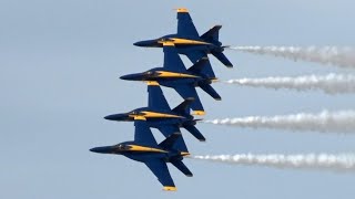 2021 Arctic Lightning Airshow  US Navy Blue Angels [upl. by Engleman]