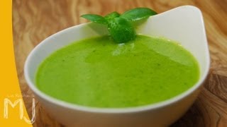 SALSA PESTO PARA NIÑOS MÁS LÍQUIDA SIN SAL NI AJO  Receta fácil y rápida [upl. by Azar]