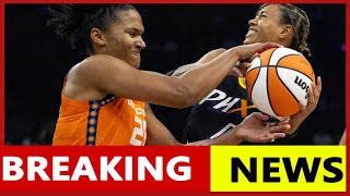 Just received newsSuns forward Alyssa Thomas and Mystics star are out for revenge [upl. by Nnahaid]