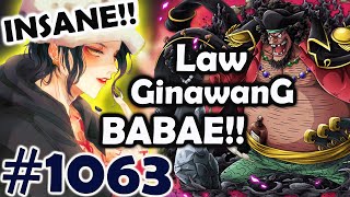 One Piece 1063 Eto Na Law Vs BlackBeard Law Naging Babae [upl. by Raseta848]