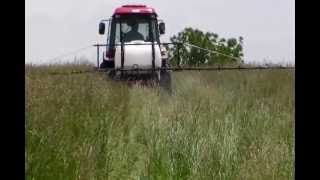 Spraying with 150 Gal Fimco Sprayer 2013 [upl. by Eliam]