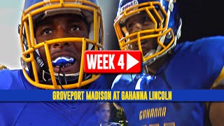 HS Football Groveport Madison at Gahanna 91914 [upl. by Olinde]