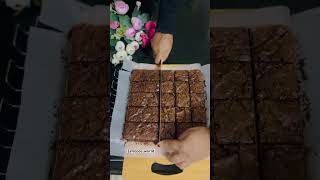 Brownies brownies trending viralvideo chocolatebrownies explore trendshorts shortvideo [upl. by Neenad]