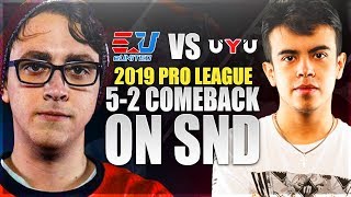 52 COMEBACK  eUnited Vs UYU  SND On Payload CWL Pro League [upl. by Arela450]