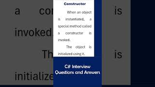 constructor in c [upl. by Eusassilem]