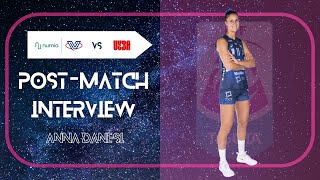 ANNA DANESI  Postmatch interview vs Busto Arsizio [upl. by Aelber201]