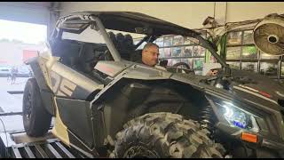 2022 Canam Maverick X3 DS Turbo RR Dyno Baseline [upl. by Aleydis]