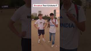 Asking an Englishmans Greatest Test Cricketer viratkohli rohitsharma jaspritbumrah [upl. by Covell]