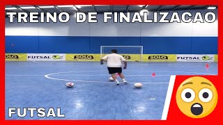 Futsal  Treino de finalização  Diagonal [upl. by Donoghue]