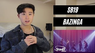 SB19 Bazinga Dance Performance Video REACTION [upl. by Rahs]