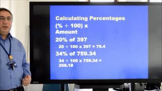 Functional Skills Maths percentages recap [upl. by Os842]