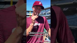 We asked Phillies players Whats the most stereotypical Philadelphia experience youve had [upl. by Halullat]