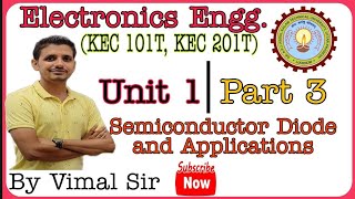 UNIT1 I Part3 I Electronics Engineering I by Vimal sir [upl. by Brina591]