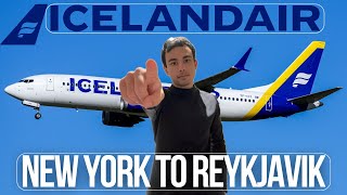 Icelandair Flight Review  New York to Reykjavik [upl. by Nostrebor]