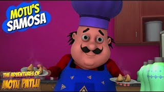 Motu Patlu in English  Kids Animation  cartoon for kids  Motus Samosa [upl. by Demodena]