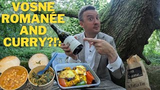 Does Burgundy go with CURRY Berthaut Gerbet Vosne Romanée 2018 [upl. by Ahsaetan451]