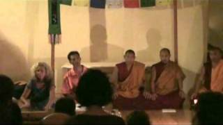 Tibetan Lamas Chant Prayer with Nestor Kornblum Overtone Singing [upl. by Naahsar]