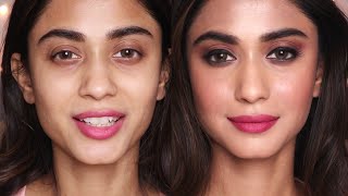 Trying out NEW makeup products Christmas Eve Makeup Tutorial  Sush Dazzles [upl. by Eissirc977]