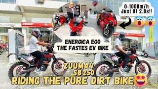 ZUUMAV S8 250 LOUDEST DIRT BIKE🔥FASTER EV BIKE THAN H2😱DIRT BIKE IN NEPAL🇳🇵ansalvlogs7105 [upl. by Eivod686]