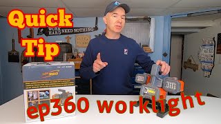 Quick Tip EP 360 LED worklight From Costco only 40 [upl. by Athallia]