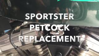 How To Test And Replace Stock Petcock Valve On must Motorcycle Gas Tanks [upl. by Crescantia]