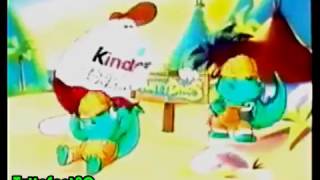 Spot HAPPY DINOS Kinder Sorpresa 1995 [upl. by Nuahs175]